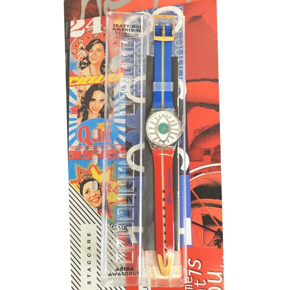 Swatch watch CINEMA SET 100 Years of Cinema 1995 Specials Limited edition NOS - Picture 4 of 11